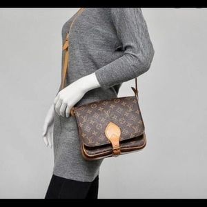 Authentic Louis Vuitton Cartouchiere MM Bag